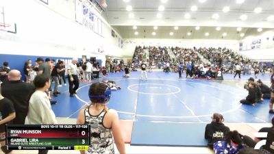 117-126 lbs Round 3 - Gabriel Lira, Inland Elite Wrestling Club vs Ryan Munson, LAWC