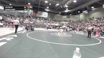 3A 144 lbs Quarterfinal - Zaiden Clark, Grantsville vs Ian Bryan, Delta