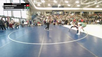 175 lbs Cons. Round 5 - Christian Mineau, Jordan vs Triton Mott, Copper Hills