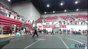 75-80 lbs Rr Rnd 1 - Alaura Lewis, Noble Takedown Club vs Alicen Quillin, Chickasha Youth Wrestling