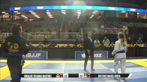 Angalise Tatianna Martinez vs Isis Cruz Maciel Costa 2025 Pan Jiu Jitsu IBJJF Championship