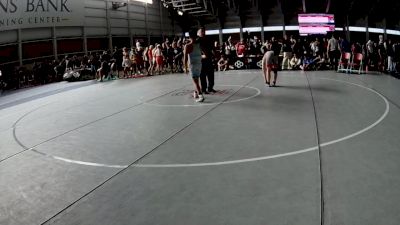 120 lbs Champ. Round 2 - Greysen Packer, Idaho vs Kayleb Chao, California