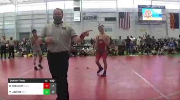 152 lbs Quarterfinal - Gabriel Schumm, Cvbjj vs Victor Jacinto, DC Cali Custom