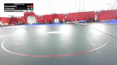 106 lbs Placement (16 Team) - Isaiah Brunell, United North Central vs Sean Forfar, Cameron