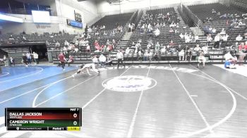 160 lbs Champ. Round 2 - Cameron Wright, Syracuse vs Dallas Jackson, Westlake