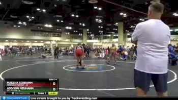 185 lbs Champ Round 1 (16 Team) - Addison Neumann, STL Yellow vs Makena Schramm, Nebraska Tsunami