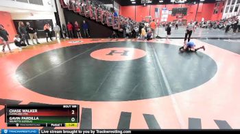 113 lbs Champ. Round 2 - Chase Walker, CLEVELAND (TN) vs Gavin Pardilla, Wilmette (LOYOLA)
