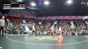 126 lbs Finals (8 Team) - Colt Perry, Hudson Area HS vs Nate Arnett, Martin HS