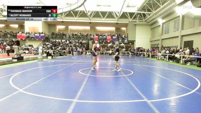 150 lbs Round Of 16 - Thomas Mahon, Foran vs Scott Romano, Joel Barlow