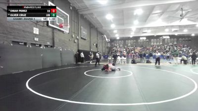 144 lbs Champ. Round 1 - Omar Perez, Firebaugh vs Olver Cruz, Lompoc