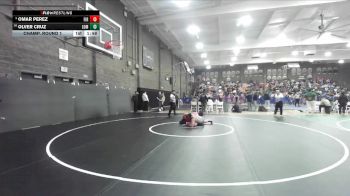 144 lbs Champ. Round 1 - Omar Perez, Firebaugh vs Olver Cruz, Lompoc