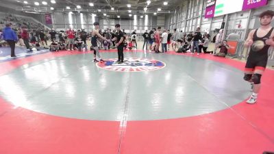 138 lbs Quarters - Jaxon McAtee, Askeo International Mat Club vs Alan Salguero Jr, Team Aggression Wrestling Club