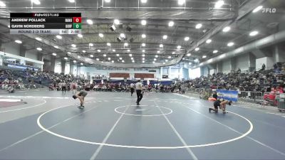 131 lbs Round 2 (3 Team) - Gavin Nordberg, Unatego-Unadilla Valley-Franklin vs Andrew Pollack, Nanuet