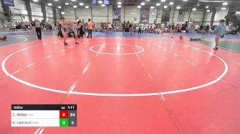 152 lbs Rr Rnd 2 - Carson Weber, Illinois Menace vs Kyle Leonard, Shore Thing Sun