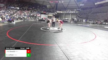 2A 138 lbs Cons. Round 2 - Hunter Oswold, White River vs Owen Leifsen, Washougal
