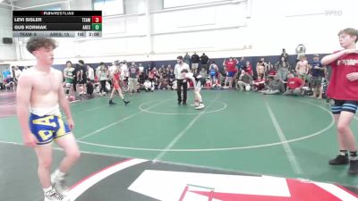 132 lbs 7th Place - Cameron Kie, Front Royal Wrestling Club-HS vs Jacobn Wright, Heart Of A Lion-HS