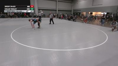 120 lbs Cons. Rd Of 32 - Brody Black, MWC Wrestling Academy vs Collin Tingley, Cypress Woods High School Wrestling