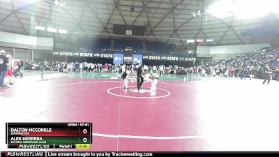 57-61 lbs Round 2 - Dalton McCorkle, Washington vs Alex Herrera, Olympia Wrestling Club