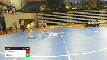 197 lbs Quarterfinal - Wyatt Voelker, Northern Iowa vs Lathan Duda, North Dakota State