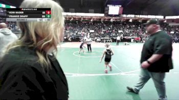 75 lbs Round 3 - Kori Nader, RIKA vs Frankie Drapp, Unattached