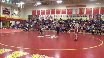 132 lbs Semifinal - Caden Steinkamp, Center Point-Urbana vs Hayden Albaugh, Williamsburg