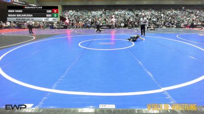 43 lbs Round Of 16 - Isen Vang, EGWA vs Noah Escarcega, MANU WC