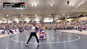 A 138 lbs Semifinal - Craig Sudderth, Montgomery Central High School vs Jake Laxton, Soddy Daisy High School