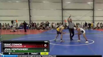 100 lbs Round 1 - John Montgomery, PA Silver vs Isaac Connor, Agression Legionaries
