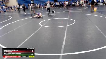 144 lbs Round 1 - Gavin Pedersen, Grand Island vs Braxton Robinson, Kearney