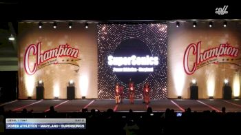 Power Athletics - Maryland - SuperSonics [2025 L1 Tiny Day 2] 2025 Champion Cheer and Dance Grand Nationals