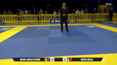 Joseph A Bilello vs Michael Angelo Peterson 2025 Pan IBJJF Jiu-Jitsu No-Gi Championship
