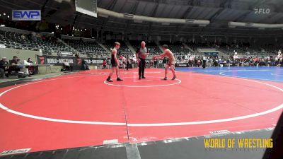 115 lbs Consi Of 16 #1 - Brody Mcnac, Bristow Youth Wrestling vs Case Simmons, Tornado Wrestling