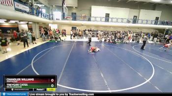 57-63 lbs Round 1 - Treygan Cates, Round Mountain vs Chandler Williams, Unattached