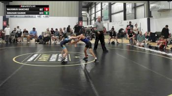52 lbs Rr Rnd 4 - Maximus Sanchez, Mat Demon - K8 vs Graham Kaiser, Outsiders Wrestling Club - K8