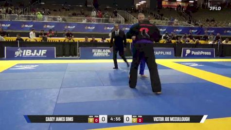 Victor Joe Mccullough vs Casey James Sims 2026 Pan Jiu Jitsu IBJJF Championship