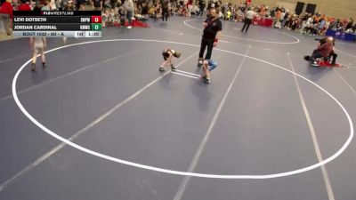 6U - A Cons. Round 2 - Arlo Wacholz, NRHEG Panther Youth Wrestling Club vs Harrison Berg, Triton