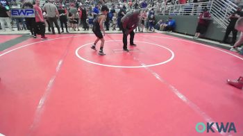 70 lbs Semifinal - Knox Trosky, Claremore Wrestling Club vs Tyson Chuculate, Coweta Tiger Wrestling