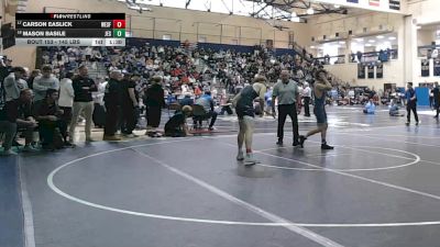 145 lbs Round Of 32 - Carson Easlick, Westfield vs Mason Basile, Jesuit