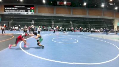 120 lbs Champ. Round 1 - Brian Bernabe-Verdin, Hug vs Adamir Jimenez, Ceres