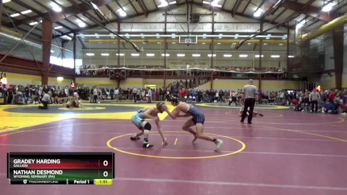 120 Lbs Champ. Round 1 - Nathan Desmond, Wyoming Seminary (PA) Vs ...