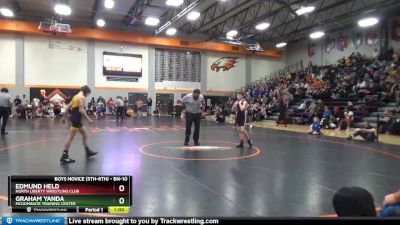 BN-10 lbs Quarterfinal - Graham Yanda, McDominate Training Center vs Edmund Held, North Liberty Wrestling Club