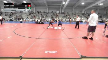 132 lbs Rr Rnd 2 - Danny Gatto, Mat Warriors vs Charles Bottoms, Division-1 Potentially Dangerous