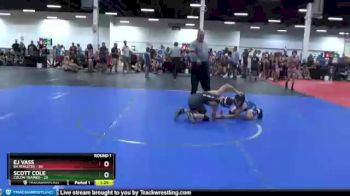 92 lbs Round 1 (8 Team) - EJ Vass, 84 Athletes vs Scott Cole, Colon Trained