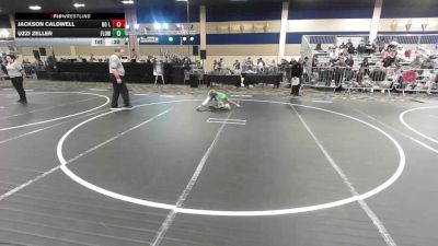 53 lbs Consi Of 4 - Jackson Caldwell, No Limits WC vs Uzzi Zeller, Flow Academy HI