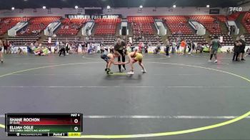 112 lbs Cons. Semi - Elijah Ogle, Red Cobra Wrestling Academy vs Shane Rochon, RT Elite