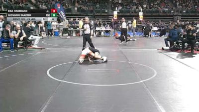 75 lbs Consi Of 16 #1 - Esa Hannigan, All I See Is Gold Academy vs Giovanni Mazzio, Revolution