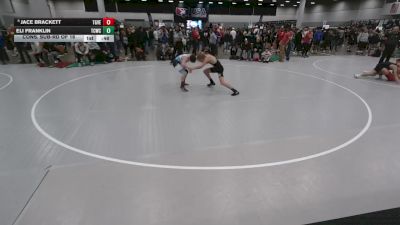 110 lbs Cons. Sub-rd Of 16 - Jace Brackett, Team Grand Valley Elite vs Eli Franklin, Team Champs Wrestling Club