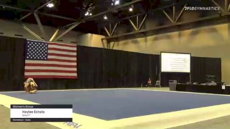 Haylee Echols - Women's Group, MAATT - 2021 USA Gymnastics Championships