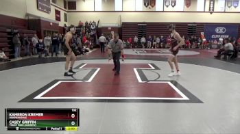 132 lbs Round 2 - Kameron Kremer, Independence vs Casey Griffin, Tinley Park (Andrew)