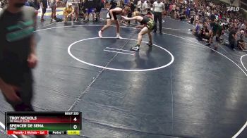 148 lbs Champ. Round 2 - Troy Nichols, Tri Valley Elite vs Spencer De Sena, BKWC